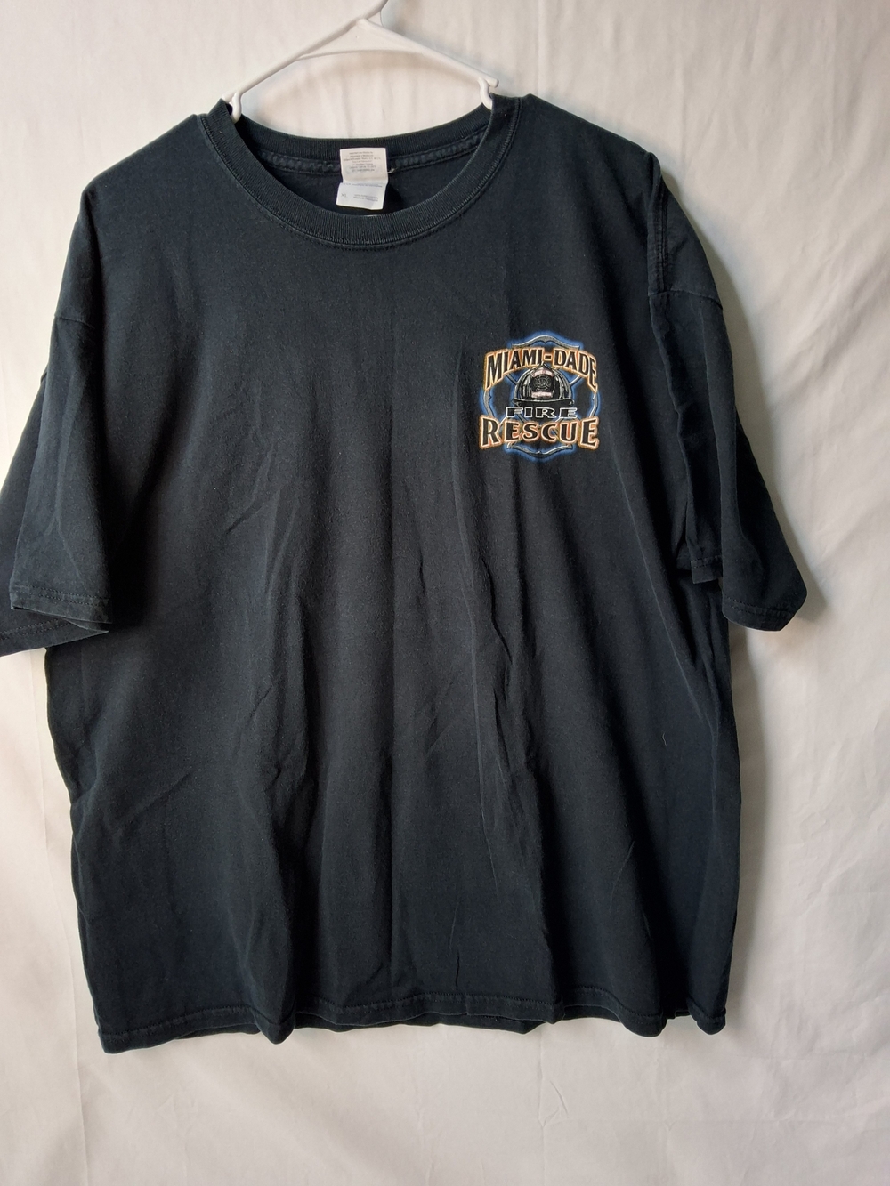 Miami-Dade Black Rescue Short Sleeve Tee